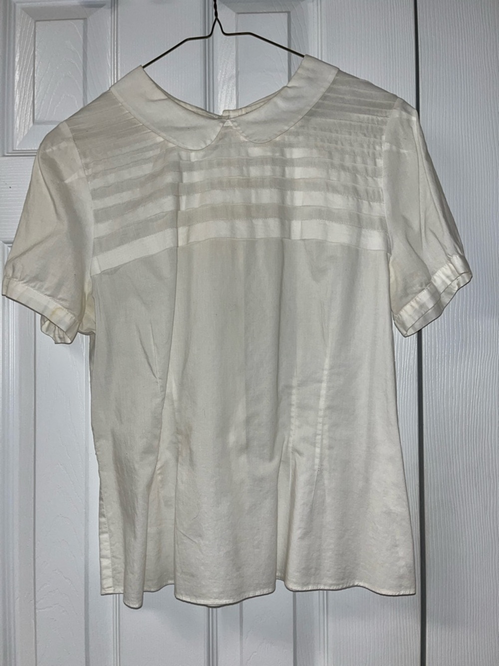 Fletcher by Lyell pintuck blouse for Madewell